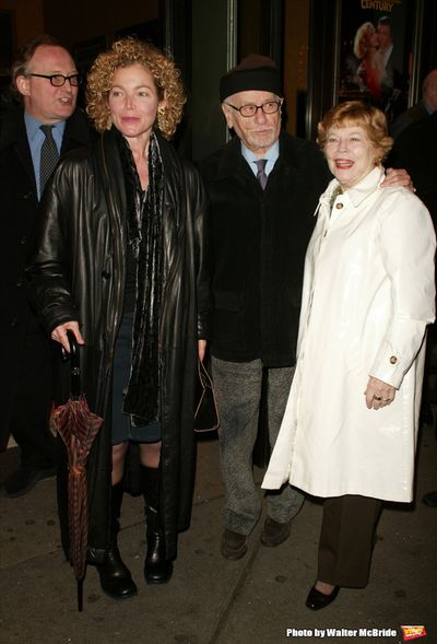 Amy Irving with Eli Wallach and Anne JacksonAttending the Opening Night Performance o Photo