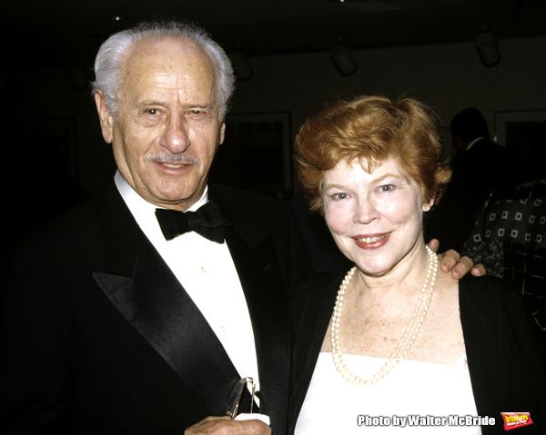Eli Wallach and Anne Jackson photographed in NYC in 1986. Photo