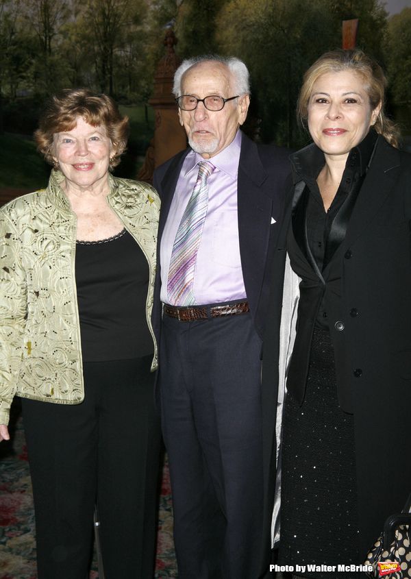 Anne Jackson, Eli Wallach & daughter Roberta Wallachattending the Neighborhood Playho Photo