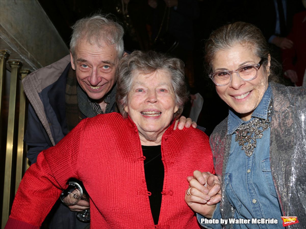 Austin Pendleton, Anne Jackson and Roberta Wallach attending 'Love n' Courage' - Theater for the New City Benefit at The National Arts Club on February 24, 2014 in New York City. at 