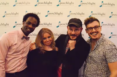 Assistant Choreographer Chris Carter, Porchlight Artistic Associate, Porchlight Board Photo