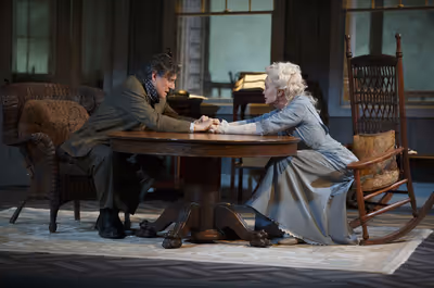 Gabriel Byrne and Jessica Lange Photo