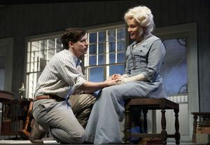 John Gallagher, Jr. and Jessica Lange @ BroadwayWorld John Gallagher, Jr. and Jessica Lange Photo