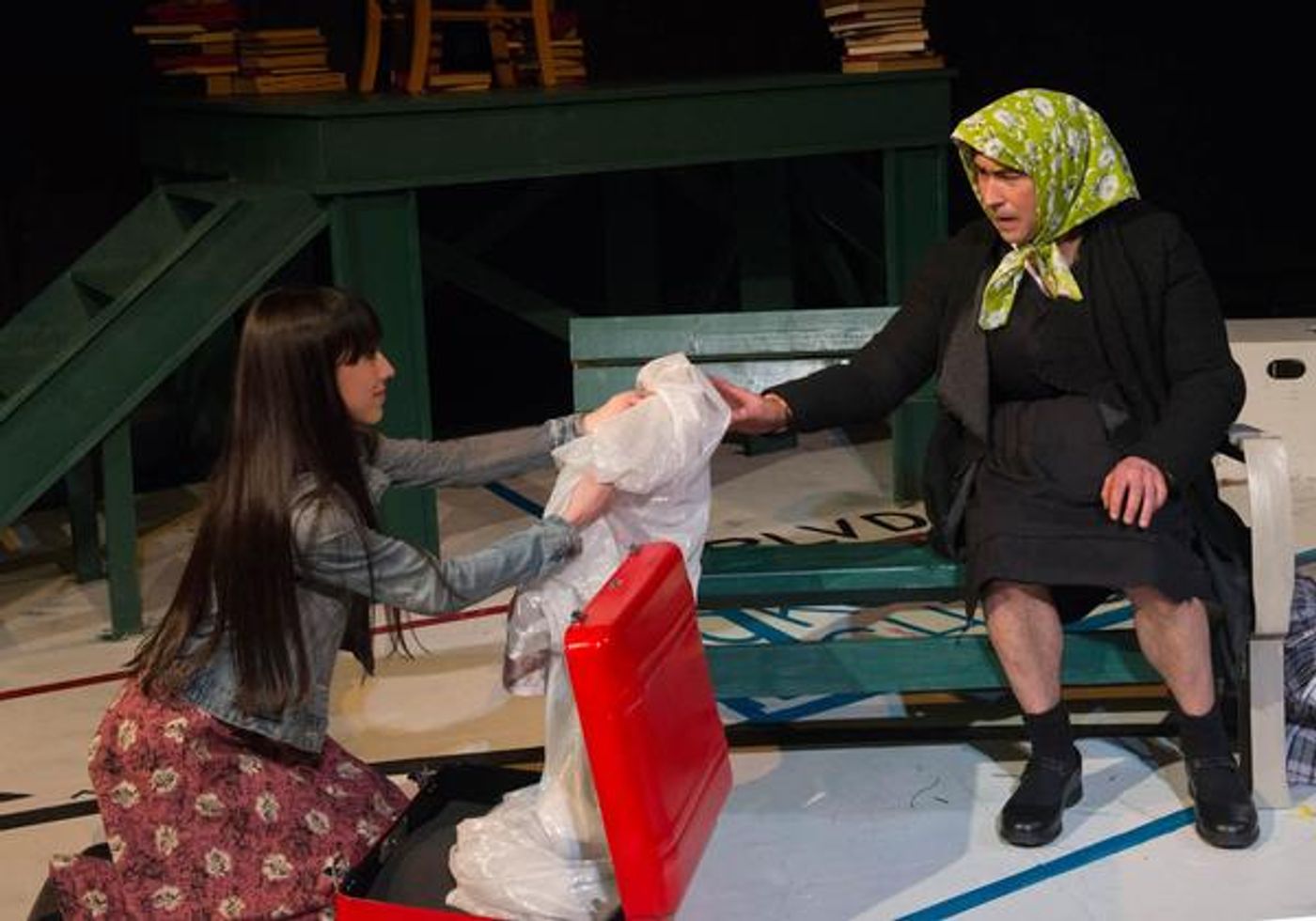 Photo Flash: First Look at Theatre 167's YOU ARE NOW THE OWNER OF THIS SUITCASE  Image