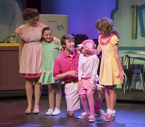 Carly McClain (Mrs. Pinkerton), Rosamund Aaliyah Kuhlman (Allison), Vincent Pugliese  Photo