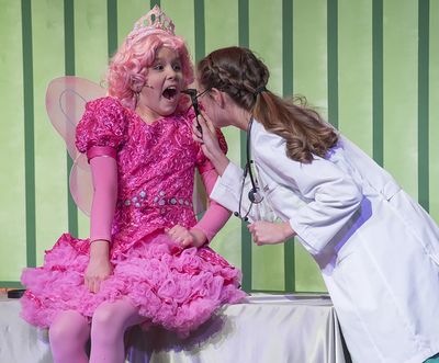 Makenna Jacobs (Pinkalicious), Tatum Dial (Dr. Wink) Photo