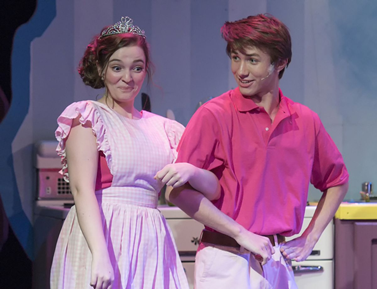 Carly McClain (Mrs. Pinkerton), Vincent Pugliese (Mr.Pinkerton) at 