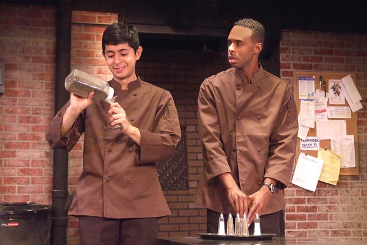 Pablo Castelblanco and Lawrence Stallings at 