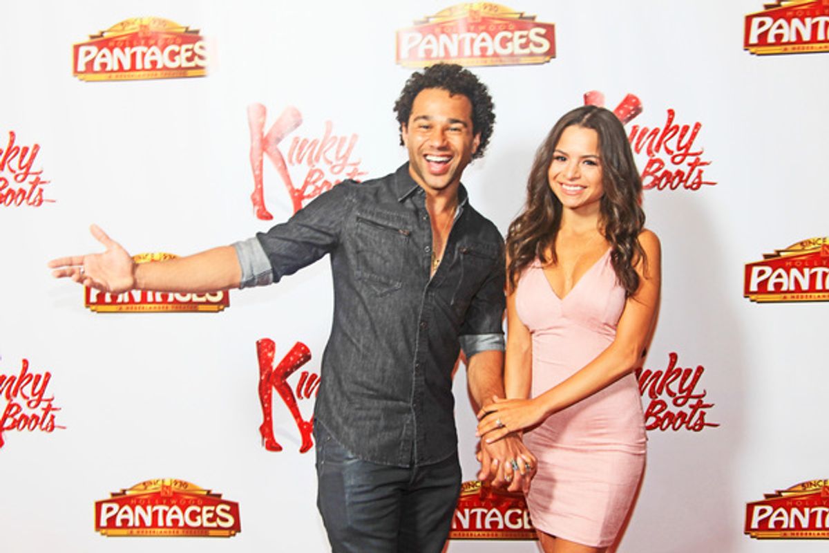 Corbin Bleu, Sasha Clements at 