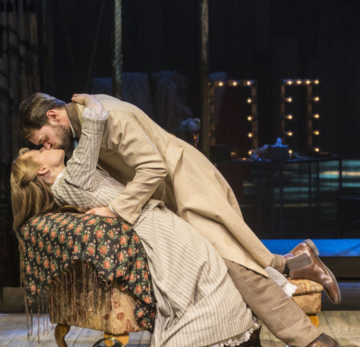 Gina Beck and Chris Peluso at 