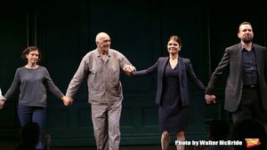 Hannah Cabell, Frank Langella, Kathryn Erbe and Brian Avers  Photo