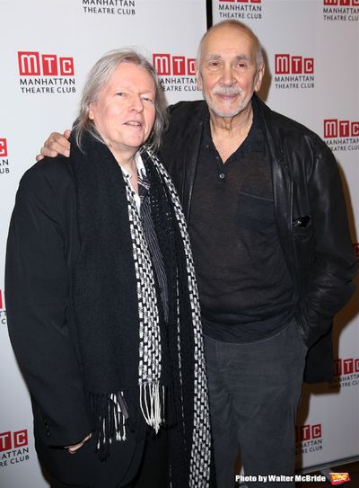 Christopher Hampton and Frank Langella  Photo