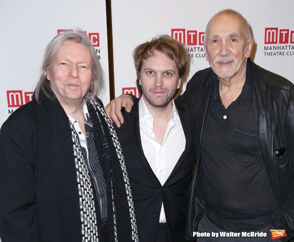 Christopher Hampton, Florian Zeller and Frank Langella  Photo
