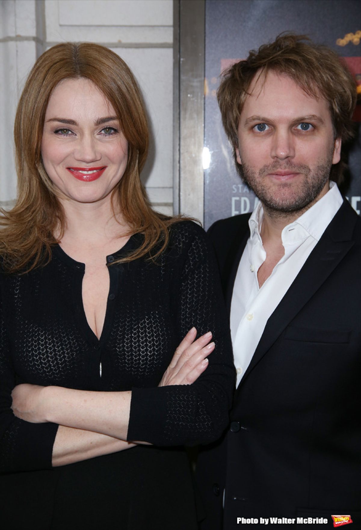 Marine Delterme and Florian Zeller  at 