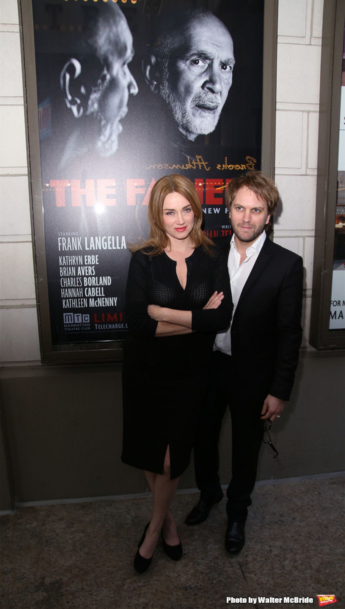 Marine Delterme and Florian Zeller  at 