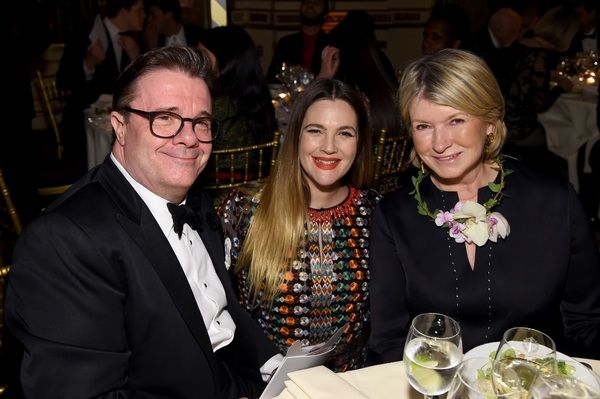 Nathan Lane, Drew Barrymore, Martha Stewart Photo