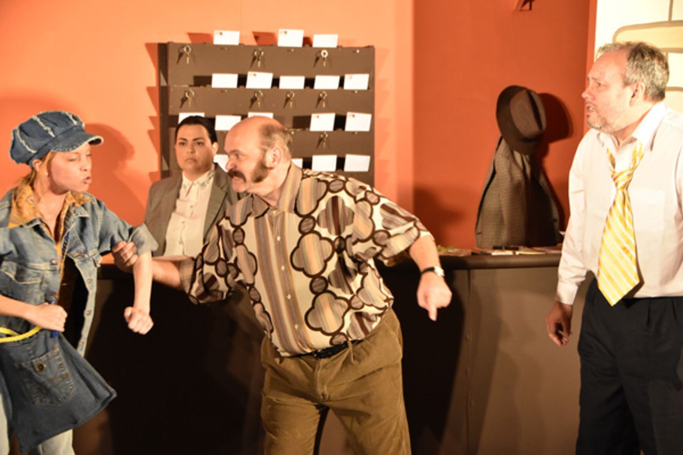 Photo Flash: First Look at Live Arts Theatre's THE HOT L BALTIMORE Photo Flash: First Look at Live Arts Theatre's THE HOT L BALTIMORE Image