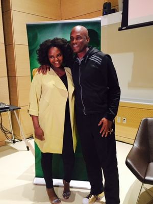 Shanice Williams and Kenny Leon @ BroadwayWorld Shanice Williams and Kenny Leon Photo