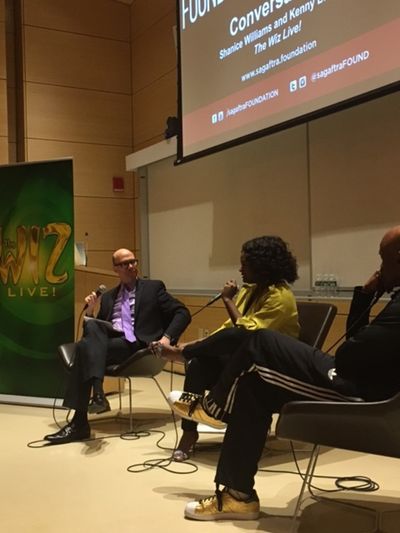 Richard Ridge, Shanice Williams and Kenny Leon Photo