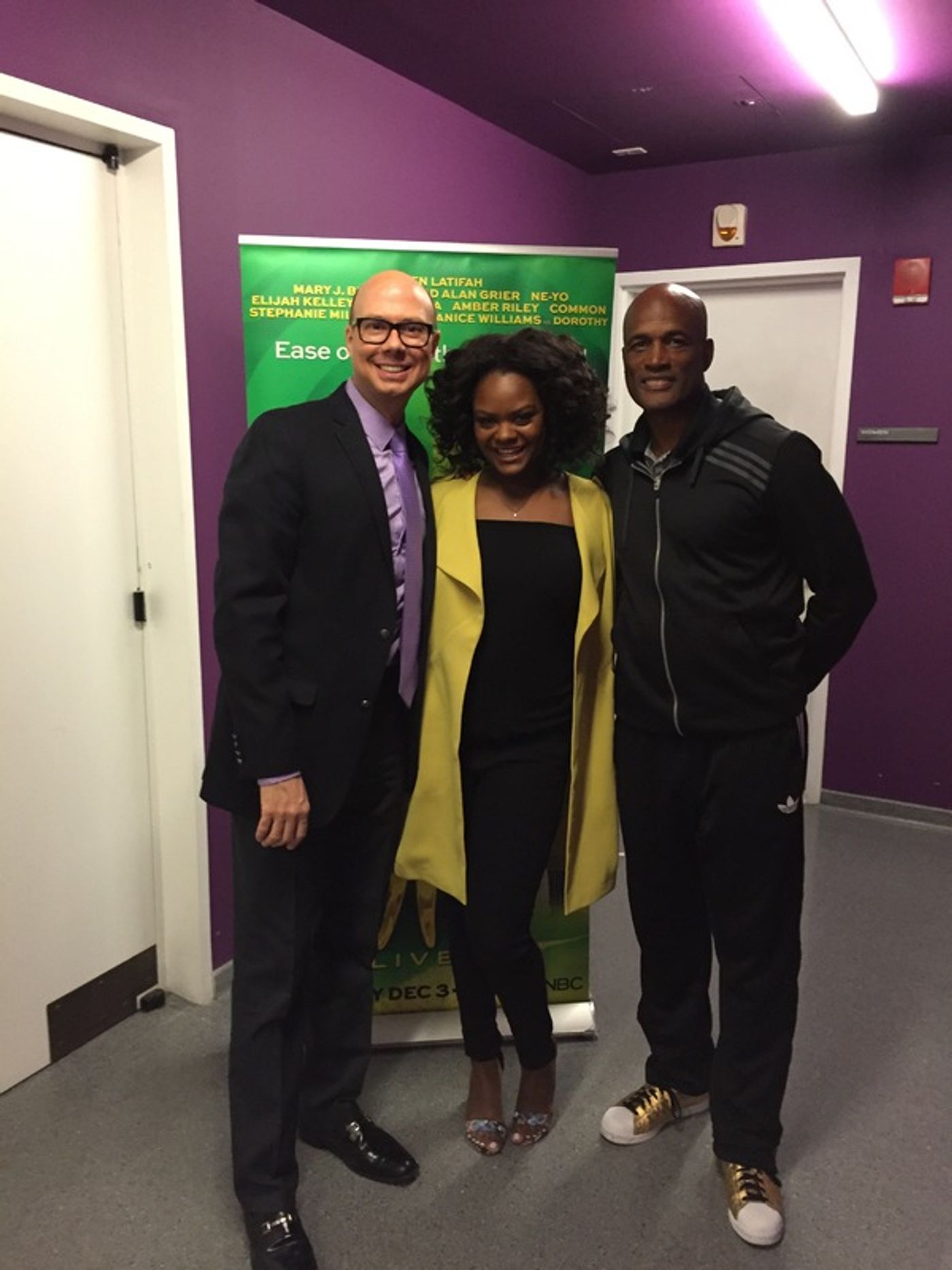Photo Flash: Sneak Peek at THE WIZ LIVE!'s Shanice Williams and Kenny Leon Q&A with Richard Ridge Photo Flash: Sneak Peek at THE WIZ LIVE!'s Shanice Williams and Kenny Leon Q&A with Richard Ridge Image