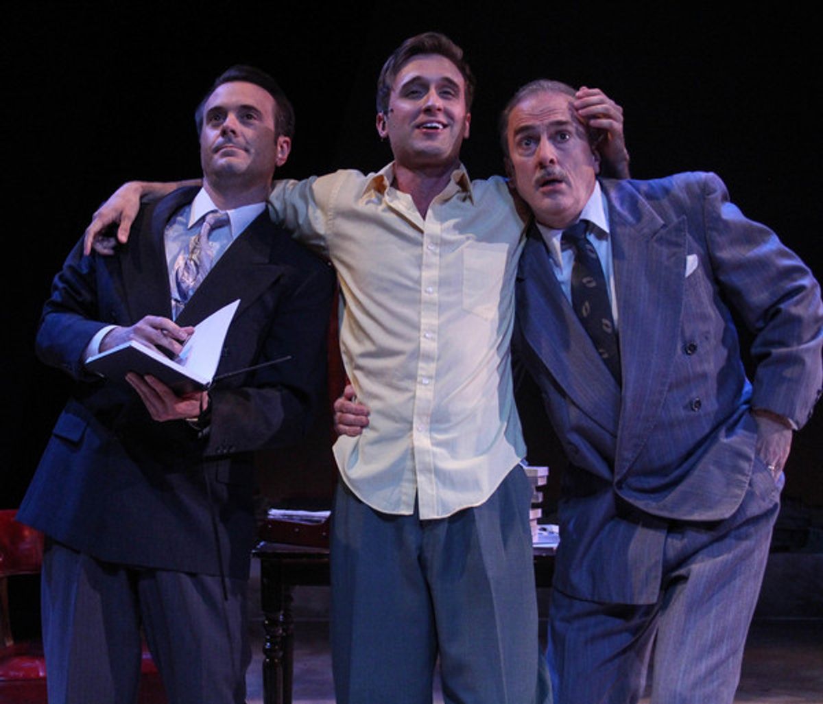 Giuseppe, Fabrizio and Signor (Joe Knezevich, Tim Quartier and Michael Strauss) at 