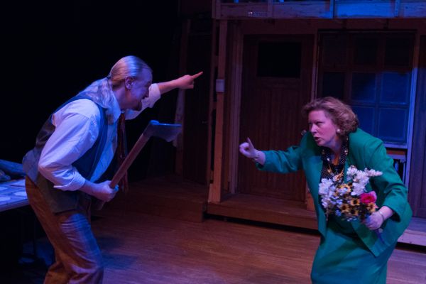 GARY CHAMBERS (Garry) and DIANA GEORGE (Belinda)  Photo