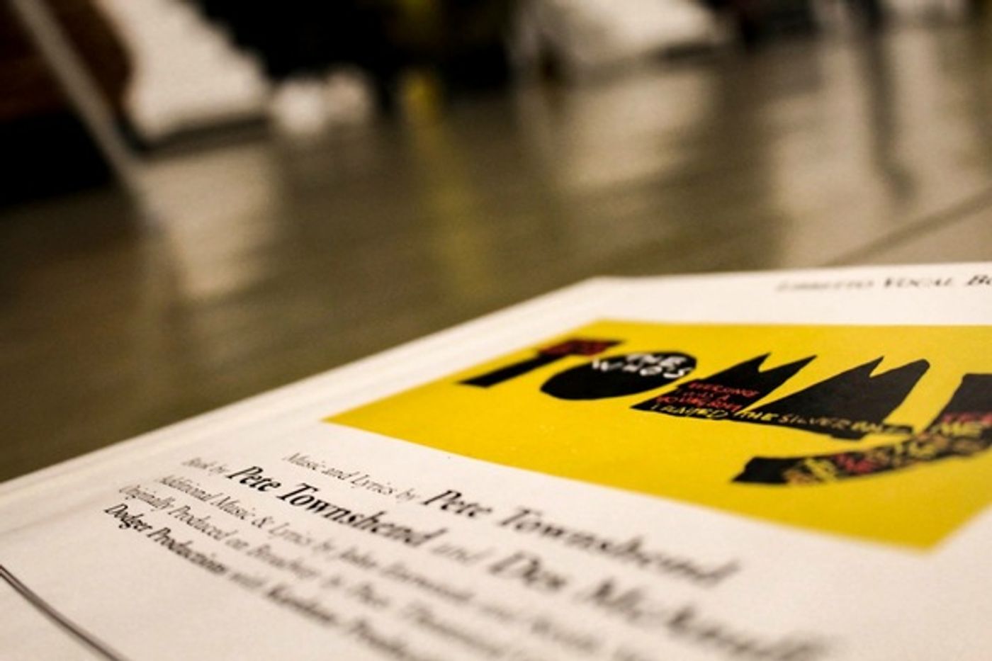 Photo Flash: In Rehearsal for THE WHO'S TOMMY at HMAC: Stage On Herr Photo Flash: In Rehearsal for THE WHO'S TOMMY at HMAC: Stage On Herr Image