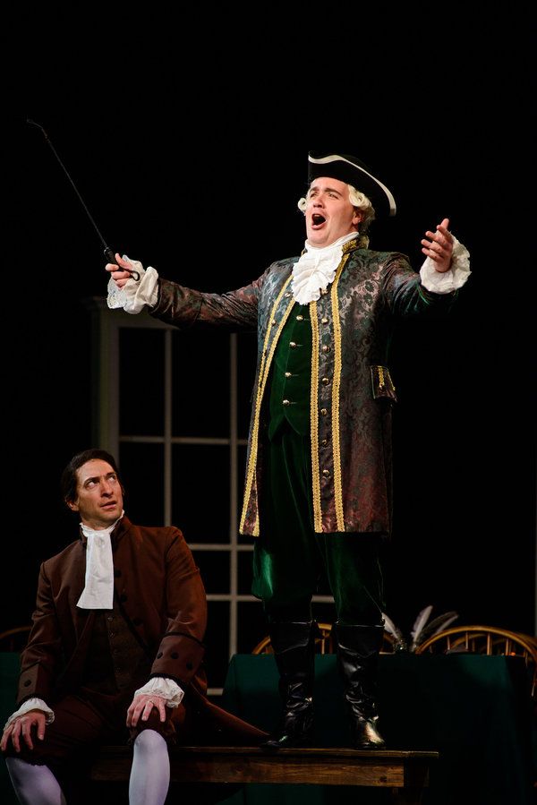 Larry Lees as Richard Henry Lee, with Ben Dibble Photo