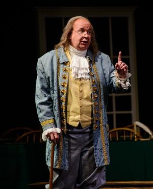 John Morrison as Ben Franklin Photo