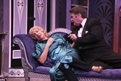 Glenne Headly and Stephen Caffrey.  Photo