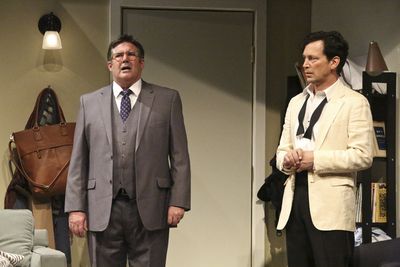 Stephen Caffrey and Barry Del Sherman. Photo