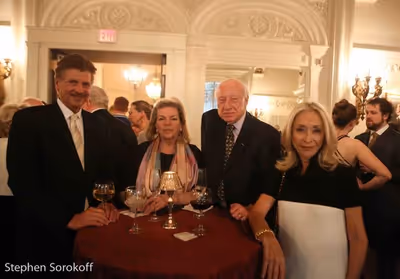 William S. Hearst, Josephine Hemsing, Dan Cameron, managing s Hemsing Associates, Eda Photo