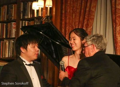 Larry Weng, Anna Han, Robert Sherman Photo