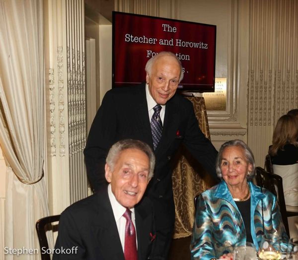 Norman Horowitz, Melvin Stecher, Joyce B. Cowin at 