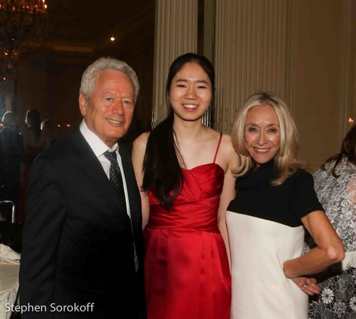Stephen Sorokoff, Anna Han, Eda Sorokoff at 