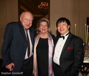 Dan Cameron, Josephine Hemsing, Larry Weng Photo