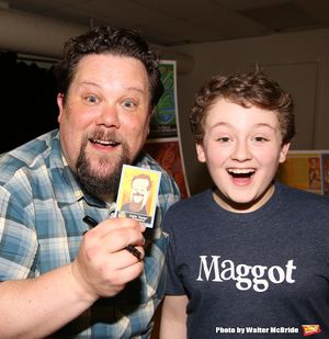 Justin 'Squigs' Robertson and Evan Gray @ BroadwayWorld Justin 'Squigs' Robertson and Evan Gray Photo