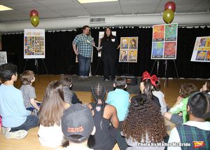 Justin 'Squigs' Robertson and Dori Berinstein @ BroadwayWorld Justin 'Squigs' Robertson and Dori Berinstein Photo