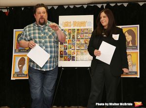 Justin 'Squigs' Robertson and Dori Berinstein @ BroadwayWorld Justin 'Squigs' Robertson and Dori Berinstein Photo