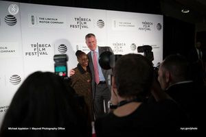 Chirlane McCray and Bill de Blasio @ BroadwayWorld Chirlane McCray and Bill de Blasio Photo