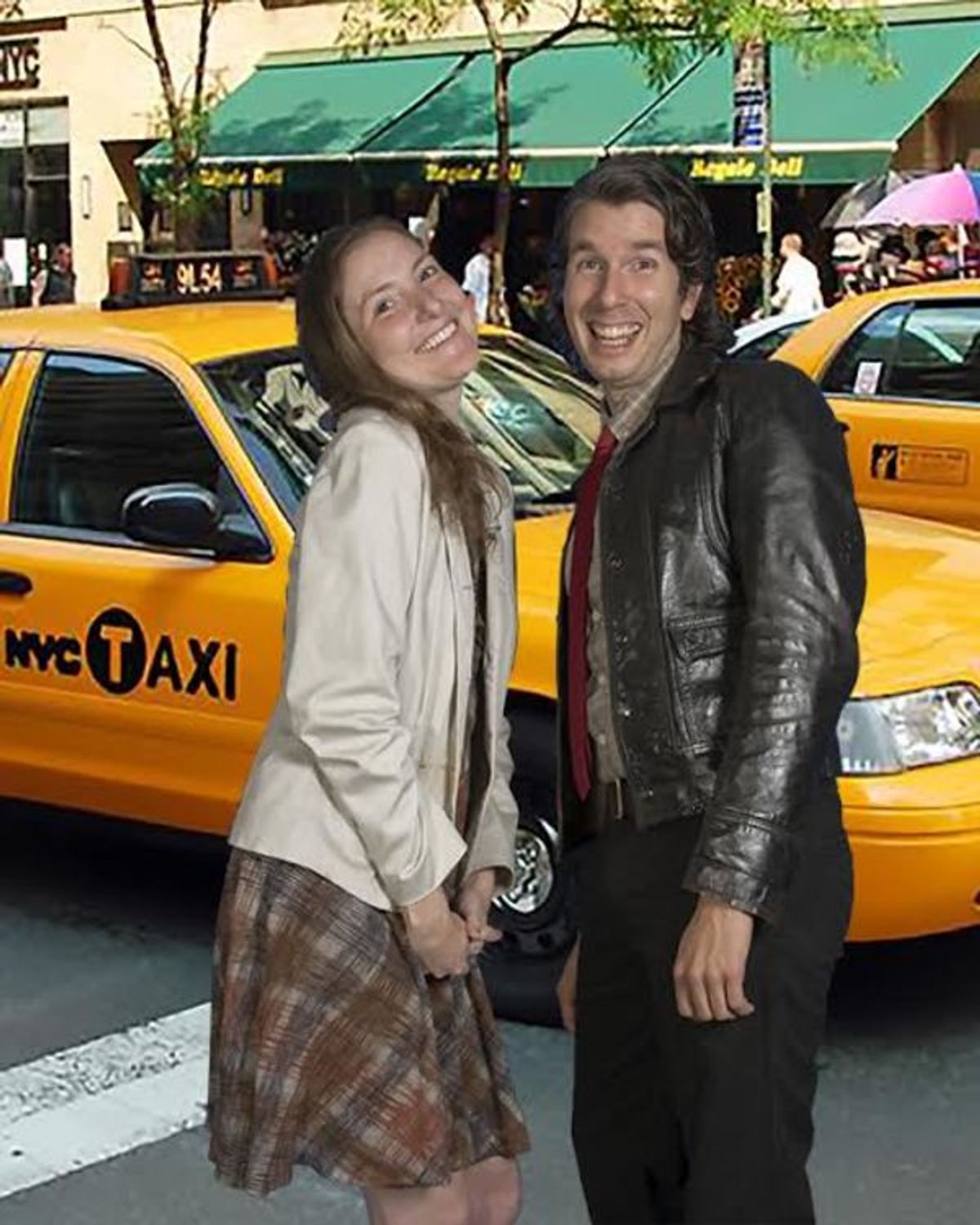 Tinley Ireland and Jonathan Hansard at 