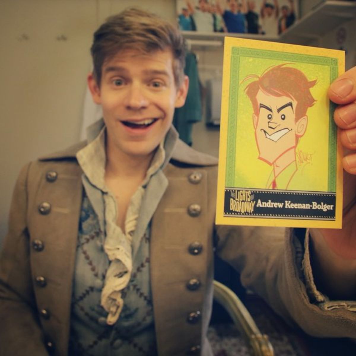 (Broadway) TUCK EVERLASTING @KeenanBlogger: 'Thereâ€™s now an Andrew Keenan-Bolger card in the new edition of the @lightsofbway trading cards! #SIP' at 