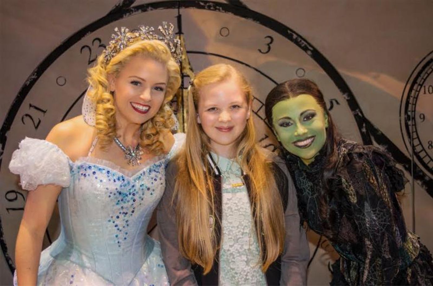 Photo Flash: Britain's Got Talent Singing Sensation Beau Dermott Visits WICKED  Image