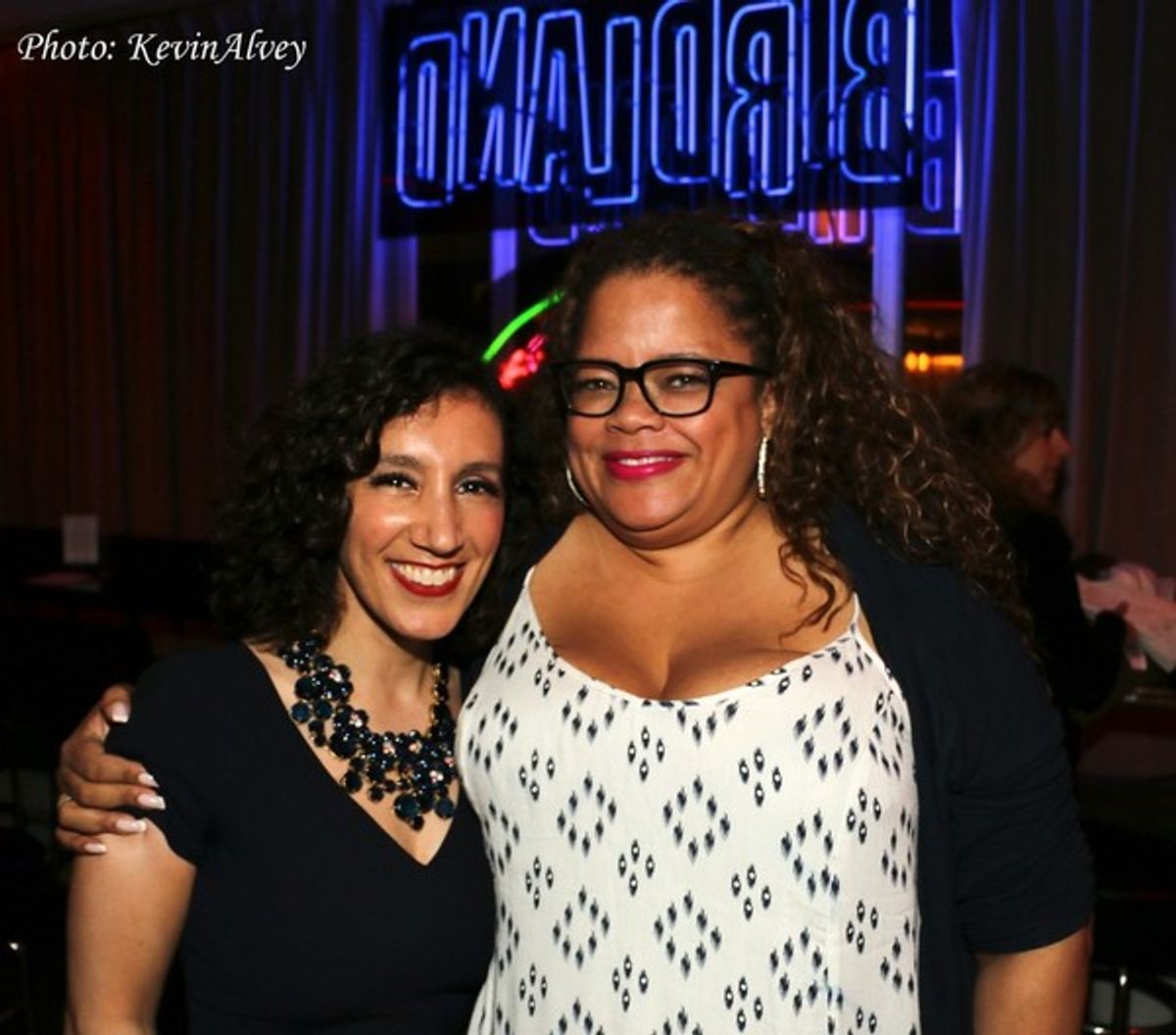 Gabrielle Stravelli and Natalie Douglas at 