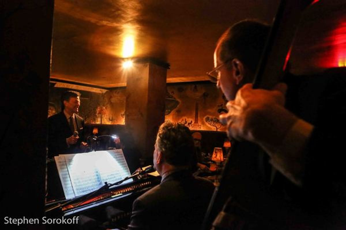 Tom Hubbard, Billy Stritch, Jim Caruso at 