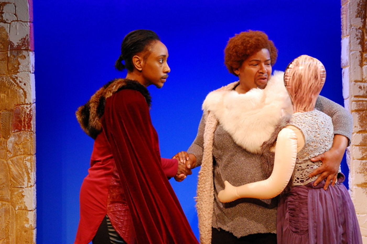 Photo Flash: First Look at The Queen's Company's All-Female TAMING OF THE SHREW Photo Flash: First Look at The Queen's Company's All-Female TAMING OF THE SHREW Image