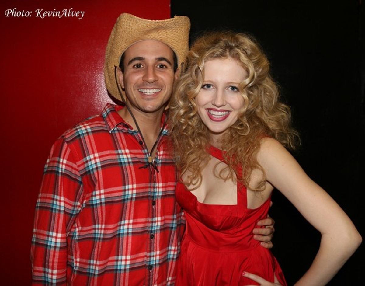 Christopher Derosa and Savannah Brown at 