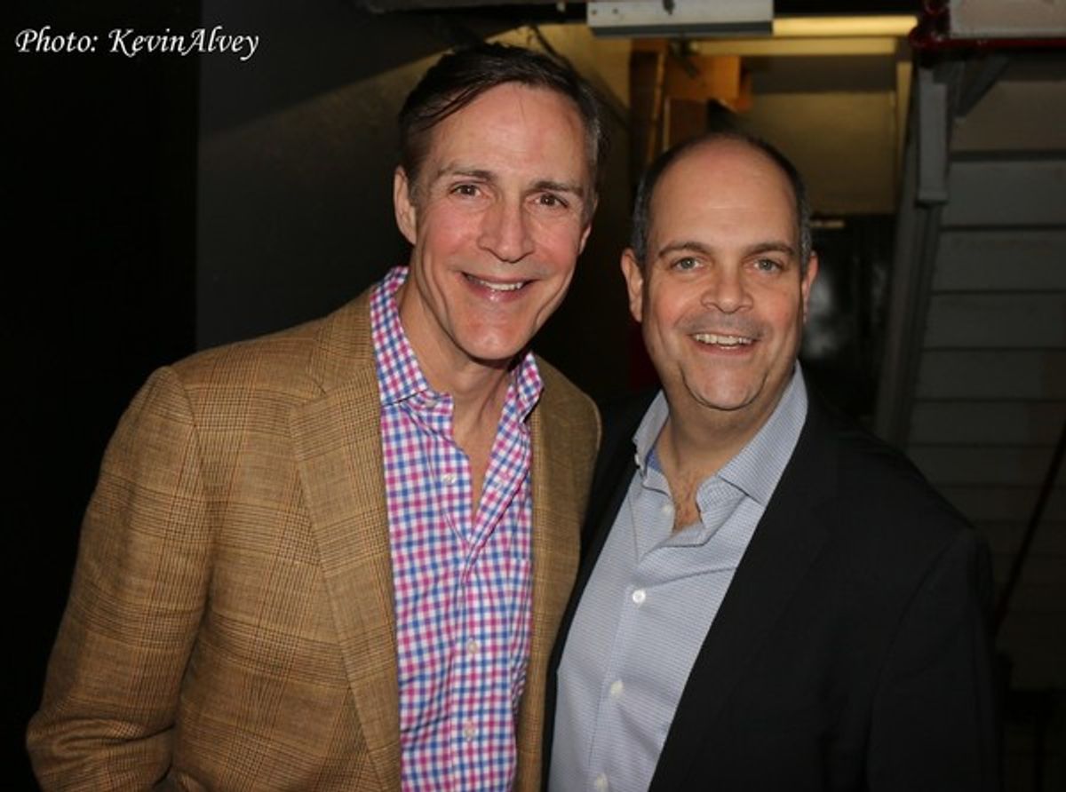 Howard McGillin and Brad Oscar at 