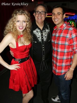 Savannah Brown, David Friedman and Christopher Derosa Photo
