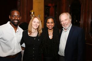 Sterling K. Brown, Jo Bonney, Suzan-Lori Parks and Michael McKean @ BroadwayWorld Sterling K. Brown, Jo Bonney, Suzan-Lori Parks and Michael McKean Photo